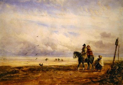 On the Shore by David Cox