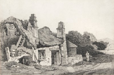 Ruined Cottage by David Cox