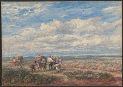 The Heather or Broom Gatherers by David Cox
