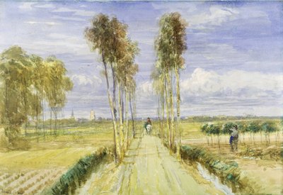 The Poplar Avenue by David Cox