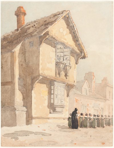The School Walk by David Cox