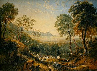 View of Harlech Castle by David Cox