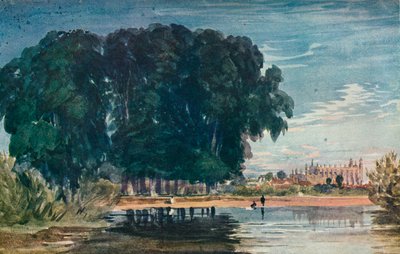 The Brocas, Eton by David Cox the elder