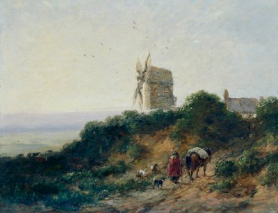 The Road to the Mill by David Cox the elder