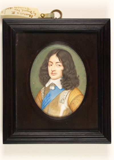 Charles II as a young man by David Des Granges