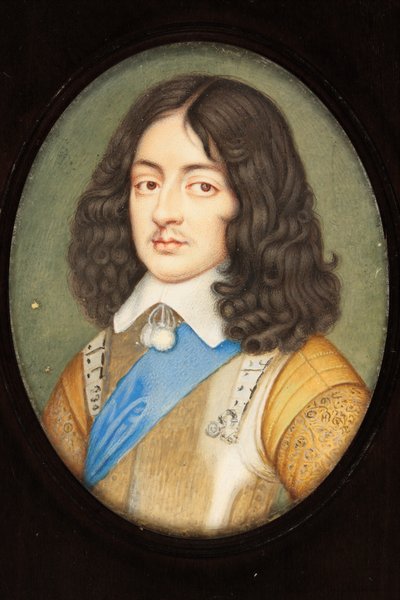 Charles II as a Young Man by David Des Granges