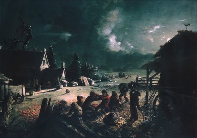 Corn Husking by David Gilmour Blythe