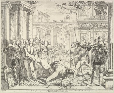 The Martyrdom of Saint Christopher, from The Story of Saints James and Christopher by David Giovanni