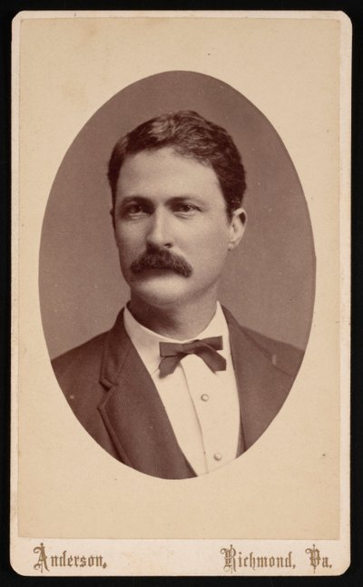 Portrait of George Washington Custis Lee, 1876 by David H. Anderson