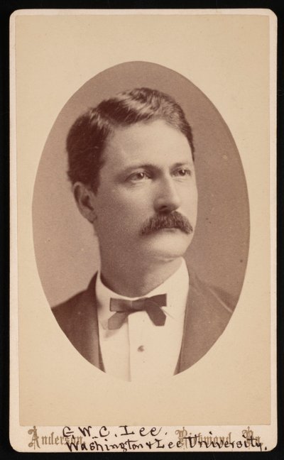 Portrait of George Washington Custis Lee 1832-1913, 1876 by David H. Anderson