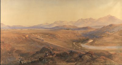 A Steam Train on the Ottoman Railway by David Hall McKewan