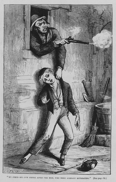 Illustration for Oliver Twist by Charles Dickens by David Henry Friston