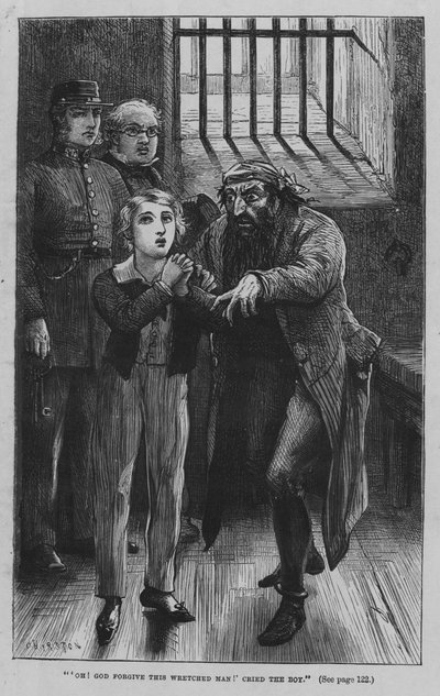 Illustration for Oliver Twist by Charles Dickens by David Henry Friston