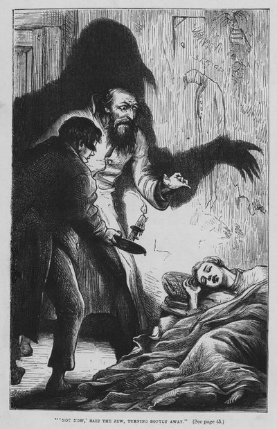 Illustration for Oliver Twist by Charles Dickens by David Henry Friston
