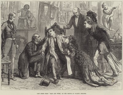 Last Scene from Man and Wife, at the Prince of Wales