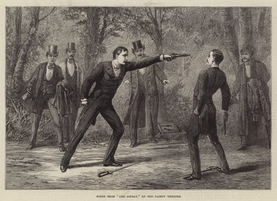 Scene from Led Astray, at the Gaiety Theatre by David Henry Friston