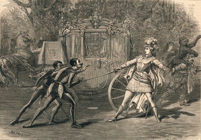 Scene from the Covent Garden Pantomime by David Henry Friston