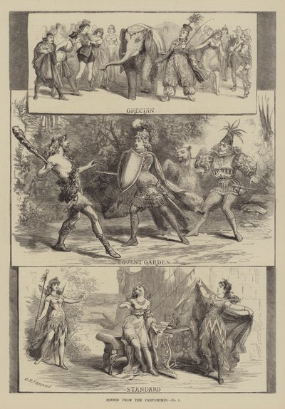 Scenes from the Pantomimes by David Henry Friston