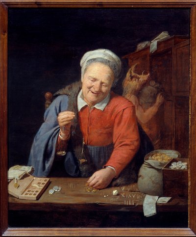 The Gold Weigher by David III Ryckaert