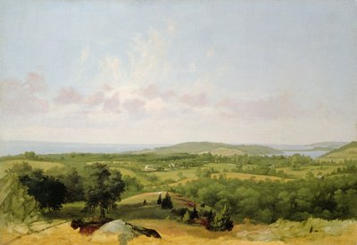 View of Narragansett Bay, Near Warwick, Rhode Island by David Johnson