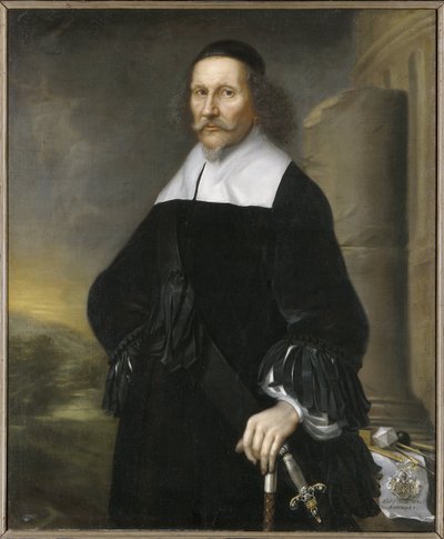 Portrait of Georg Stiernhielm by David Klöcker Ehrenstrahl
