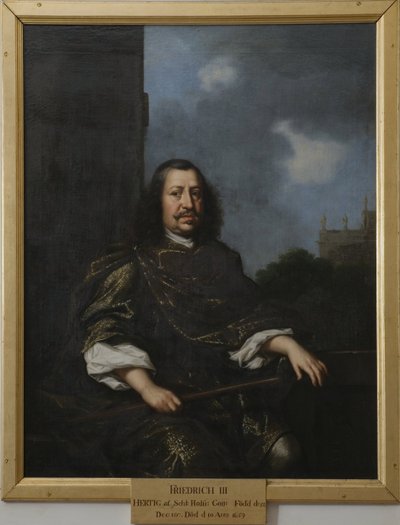 Frederick III, 1597-1659, Duke of Holstein-Gottorp by David Klöcker Ehrenstrahl