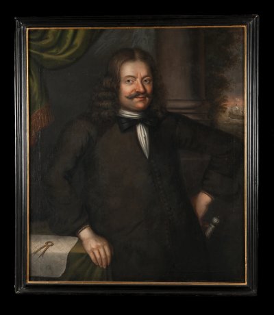 Commander Captain Hindrik Piper [Portrait of a Man] by David Klöcker Ehrenstrahl