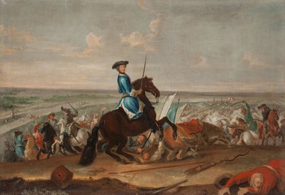 King Charles XII at the Battle of Narva by David Krafft von