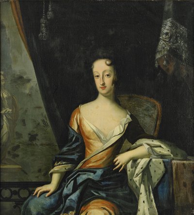 Portrait of Ulrika Eleonora, Queen of Sweden by David Krafft von