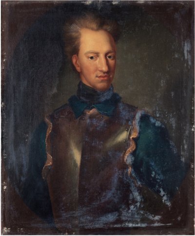 Portrait of King Charles XII of Sweden by David Krafft von