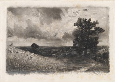 Noon by David Lucas after John Constable