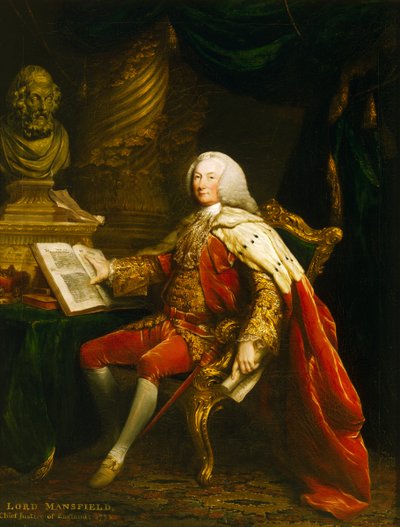 Portrait of William Murray by David Martin