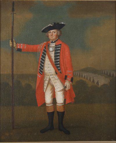 Portrait of a British Infantry Officer by David Morier