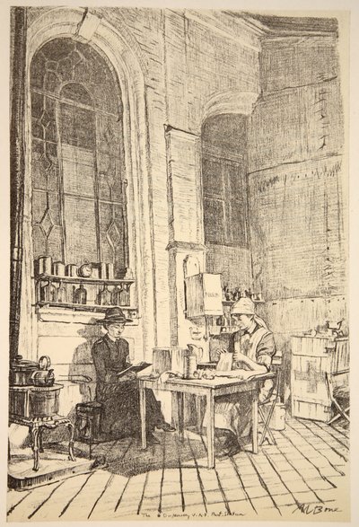 A VAD Rest Station, Illustration from 