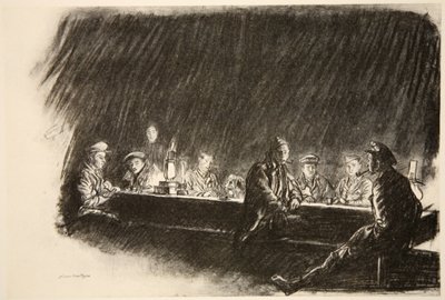 A Mess of the Royal Flying Corps, Illustration from 