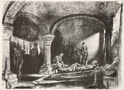 An Underground Billet, Illustration from 