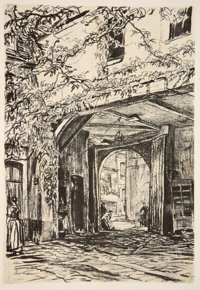 An Army Rendezvous in France, Illustration from 