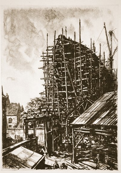 Building a Liner, Illustration from 