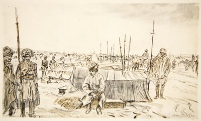 Indian cavalry, illustration from 