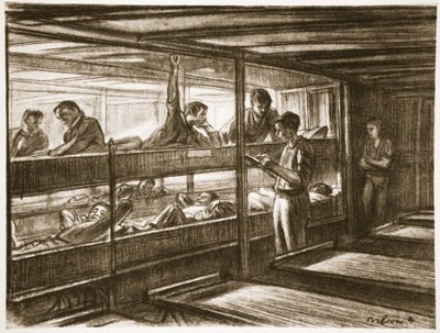 On a Hospital Ship, illustration from 