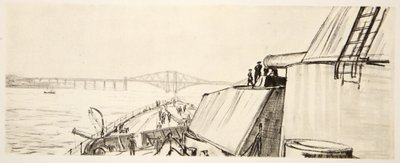 On a Battleship: In the Forth, Illustration from 