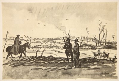 On the Somme: near Mametz, illustration from 