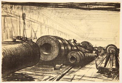 Some Great Guns by David Muirhead Bone