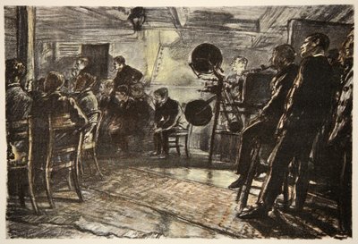 The Cinema on a Battleship by David Muirhead Bone