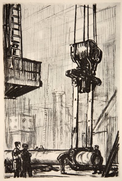The Gun Pit: The Great Clutches of the Crane, Illustration from 