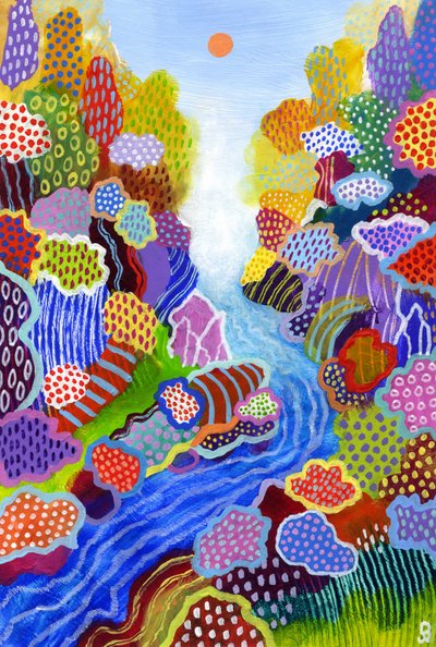 Floating World 3, 2023 by David Newton