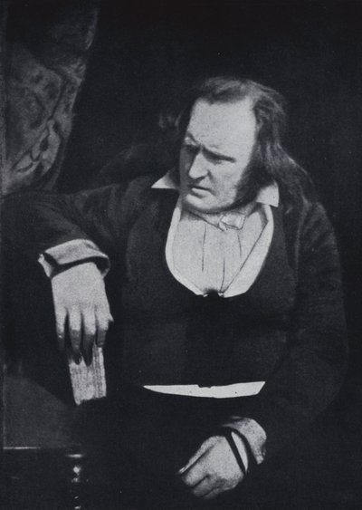 The Author Professor John Wilson (Christopher North) (b/w photo) by David Octavius (after) Hill