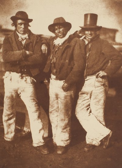 Alexander Rutherford, William Ramsay, and John Liston, Newhaven by Hill and Adamson