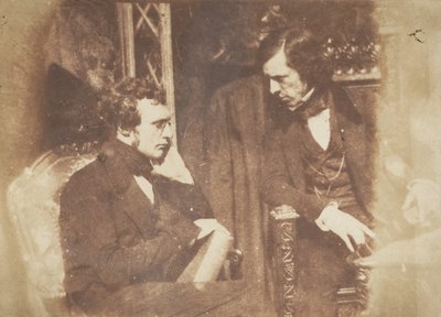 George Gilfillan and Samuel Brown, 1843-47 by Hill and Adamson