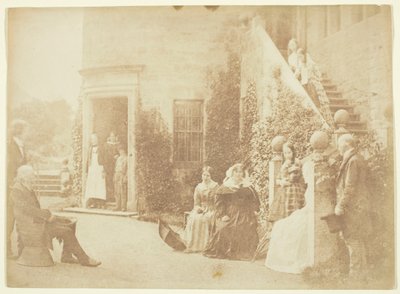 Lord Cockburn at Bonaly, 1846-47 by Hill and Adamson